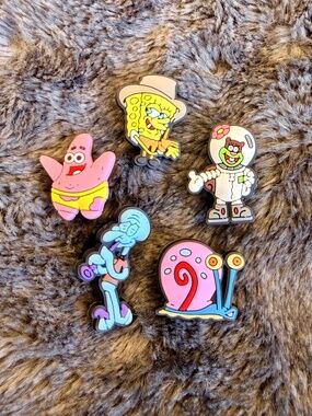 SpongeBob Jibbitz, Croc Charms - Set # 12